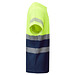 Funktionsshirt Tauri mit kurzen Ärmeln, XXXL, navy/fluor yellow
