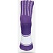 Fußballsocken, 42-46, Purple / White