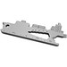 Geschenkartikel: ROMINOX® Key Tool Cargo Ship / Containerschiff (19 Funktionen) im Motiv-Mäppchen Danke, silber