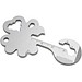 Geschenkartikel: ROMINOX® Key Tool Lucky Charm / Kleeblatt Glücksbringer (19 Funktionen) im Motiv-Mäppchen Danke, silber
