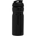 H2O Active® Base 650 ml Sportflasche mit Klappdeckel, schwarz/schwarz