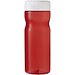 H2O Active® Base Tritan™ 650-ml-Sportflasche mit Drehdeckel, rot/weiß