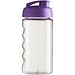 H2O Active® Bop 500 ml Sportflasche mit Klappdeckel, transparent/lila