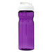 H2O Active® Eco Base 650 ml Sportflasche mit Klappdeckel, lila/ weiß