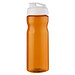 H2O Active® Eco Base 650 ml Sportflasche mit Klappdeckel, orange/ weiß