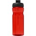 H2O Active® Eco POP Base 650 ml Sportflasche mit Klappdeckel, rot