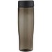 H2O Active® Eco Tempo 700 ml Wasserflasche mit Drehdeckel, schwarz