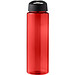 H2O Active® Eco Vibe 850 ml Sportflasche mit Ausgussdeckel, rot, schwarz
