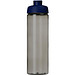 H2O Active® Eco Vibe 850 ml Sportflasche mit Klappdeckel, kohle, blau