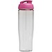 H2O Active® Tempo 700 ml Sportflasche mit Klappdeckel, transparent/rosa