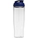 H2O Active® Tempo 700 ml Sportflasche mit Klappdeckel, transparent/blau
