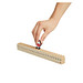 Holz-Kalender WALKING SANTA,braun