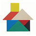 Holz-Puzzle TANGRAM BASE,bunt