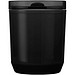 Hudson 180 ml doppelwandiger Becher aus recyceltem Kunststoff, schwarz