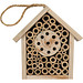 Insektenhotel aus Holz, beige