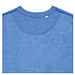 Iqoniq Denali ungefärbt. Rundhals-Sweater aus recycelter BW, heather blue