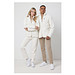 Iqoniq Diran Fleecejacke aus recyceltem Polyesterflor, neutral, L