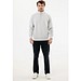 IQONIQ Elgon Quarter-Zip-Sweater, light heather grey, XL