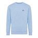 Iqoniq Etosha Lightweight Sweater aus recycelter Baumwolle, sky blue, L