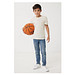 Iqoniq Koli Kids T-Shirt aus recycelter Baumwolle, natural raw, 5-6 y