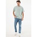 Iqoniq Nikko Heavyweight T-Shirt, Iceberg green, XXL