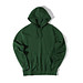 Iqoniq Rila Lightweight Hoodie aus recycelter Baumwolle, forest green, XXL