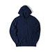Iqoniq Rila Lightweight Hoodie aus recycelter Baumwolle, navy blau, XXL