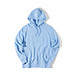 Iqoniq Rila Lightweight Hoodie aus recycelter Baumwolle, sky blue, XXXL