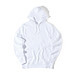 Iqoniq Rila Lightweight Hoodie aus recycelter Baumwolle, weiß, XXL