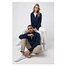 Iqoniq Talung Mikrofleece Jacke aus recyceltem Polyester, navy blau, L