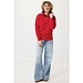 Iqoniq Yengo Hoodie mit Seitentaschen, rot, XL