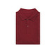 Iqoniq Yosemite Piqué-Poloshirt aus recycelter Baumwolle, burgundy, XXXL