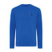 Iqoniq Zion Rundhals-Sweater aus recycelter Baumwolle, Königsblau, M