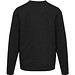 Jasper 280 g/m² Pullover mit Rundhalsausschnitt aus recycelter Bio Baumwolle (OCS), unisex, schwarz, M