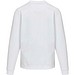 Jasper 280 g/m² Pullover mit Rundhalsausschnitt aus recycelter Bio Baumwolle (OCS), unisex, weiss, M