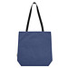 Joey vielseitige Tragetasche aus GRS recyceltem Canvas 14 L, navy