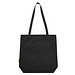 Joey vielseitige Tragetasche aus GRS recyceltem Canvas 14 L, schwarz