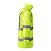 Kombinierter, gesteppter Parka Merak mit High Visibility, S, fluor yellow