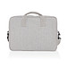 Laluka AWARE™ 15.4 Zoll Laptop-Tasche aus recycelter Baumwolle, grau