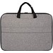Libra 2-in-1-Laptoptasche aus recyceltem GRS-Material 3 L, heather grau