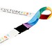 Lois Sublimation RPET-Lanyard mit Sicherheitsverschluss, schwarz, 25mm