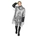 Mayan Regenponcho mit Aufbewahrungstasche aus recyceltem Kunststoff, weiss