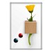Mini-Vase Magnet, Ostern, 1-seit. Druck
