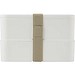 MIYO POP 700 + 700 ml doppelschichtige Lunchbox, weiss