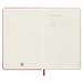 Moleskine Hardcover 12 Monate Tageskalender, scharlachrot