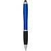 Nash RCS Stylus Kugelschreiber aus recyceltem Kunststoff mit farbigem Schaft und schwarzem Griff (schwarze Tinte), royalblau