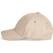 NATHAN. Kappe aus 100 % Baumwolle (260 g/m²) mit 6 Paneelen, Beige