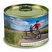 Natur-Konserve mit Samen, Basilikum, 1-seit. Druck
