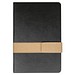 Notizbuch mit Magnetverschluss , schwarz