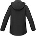 Notus wattierte Softshell Damenjacke, schwarz, L